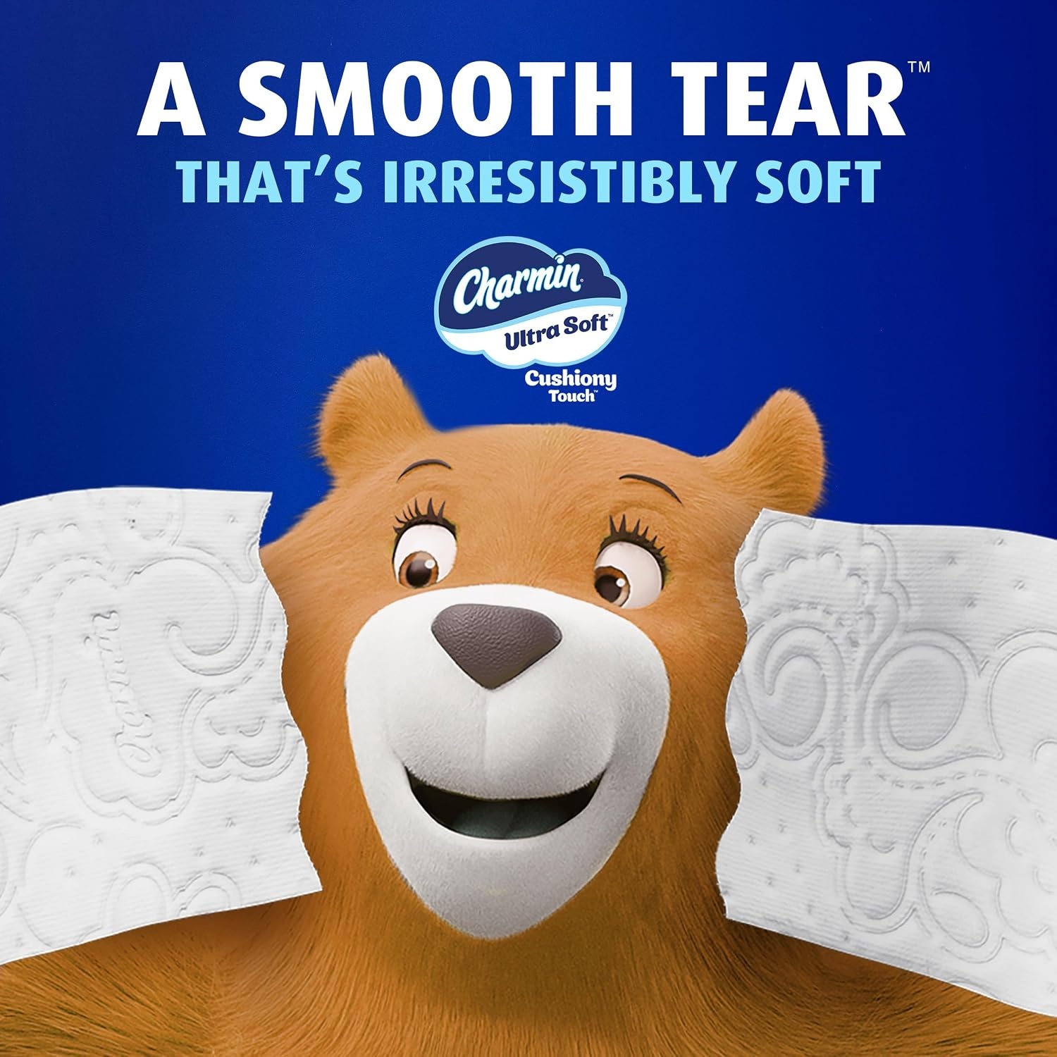 image:imageCharmin Ultra Soft Cushiony Touch Toilet Paper 30 Family Mega 153 Regular Rolls 2Ply WhiteFamily Mega